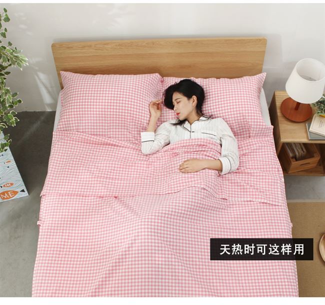Túi ngủ du lịch cotton tinh khiết giặt sạch cho khách sạn người lớn - Túi ngủ