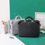 Портативный чемодан, косметичка, небольшая сумка, коробка, маленький трендовый ящик для хранения, 14 дюймов, 16 дюймов