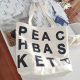 ຖົງ peachbasket ຫນັງສືພາສາຍີ່ປຸ່ນ canvas bag ຂອງແມ່ຍິງ summer ວັນນະຄະດີແບບໃຫມ່ commuter ຖົງ tote ຄວາມອາດສາມາດຂະຫນາດໃຫຍ່