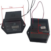 Electric carrying car 12V24V electric quantity display meter KAD electric carrying pile high machine forklift electricity meter