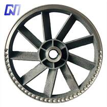 Air compressor accessories air pump pound pulley double groove piston 380V air compressor 7 5kw variable speed cast iron