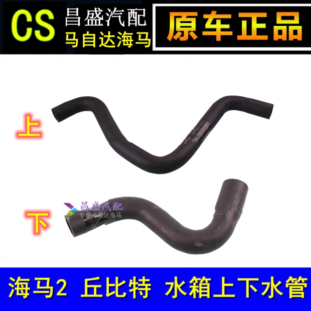 Seahorse 2 Chute water tank radiator water pipe in and out of the upper and lower glue pipe into the rubber pipe original