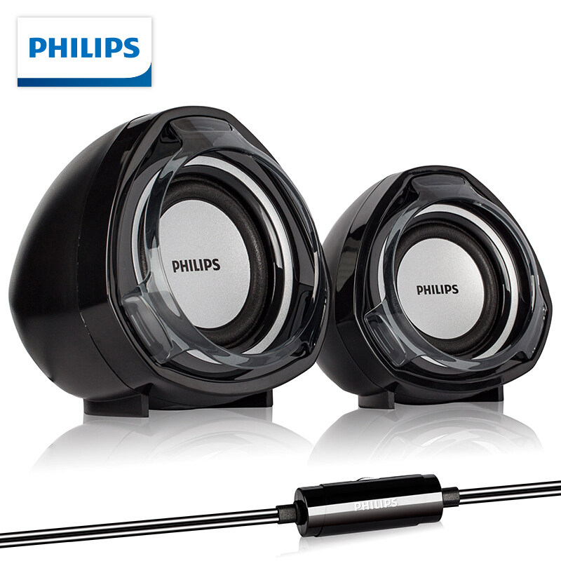 Philips spa311 Desktop Computer Acoustics Home Multimedia Usb Small Speaker Cable Desktop Heavy Low Sound Cannon