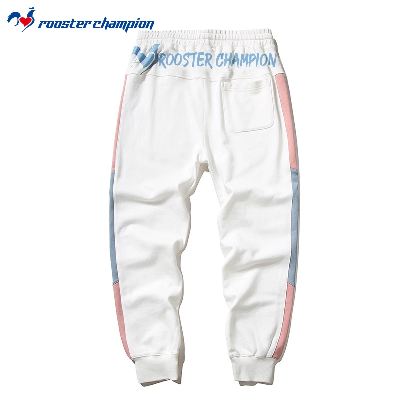 ROOSTER CHAMPION Quần gà trống Pháp vô địch quần cotton nam in eo ban đầu cặp đôi bảo vệ quần thủy triều - Quần mỏng