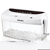 Deli 9935 Manual Shredder Office Dedicated Convenient Desktop A4 Paper Document Confidential Disc Card Quick Shredder Mini Small Household Paper Shredder Multi-Function Hand Shredder