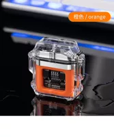 Оранжевая подарочная коробка, зарядный кабель