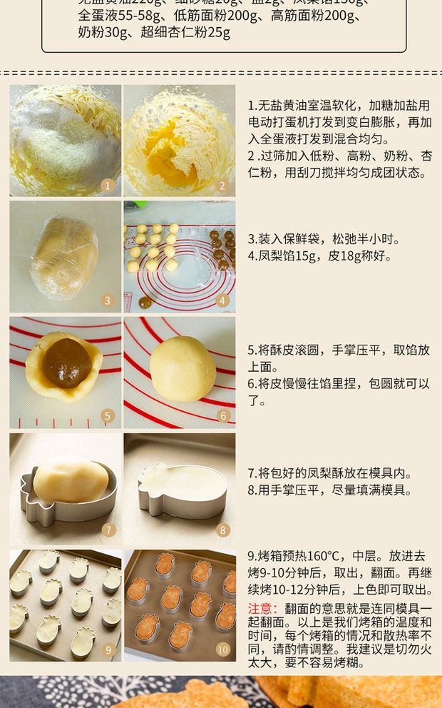 Bánh dày dứa khuôn cắt nhỏ hình chữ nhật tấm dứa loại khuôn nướng bánh quy không dính - Tự làm khuôn nướng khuôn bánh dứa