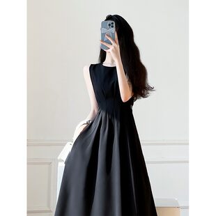 Женское черное платье