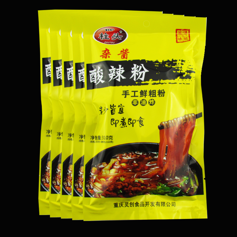 Chongqing Teprolific Column Head Miscellaneous Sauce Hot Powder Handcrafted Fresh Coarse Powder Non-Fried Traditional Spicy Flavor 310gX5