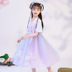 Đầm voan 2020 Summer cô gái mới váy cô gái ngắn tay áo trẻ em váy siêu fairy dress trẻ em 