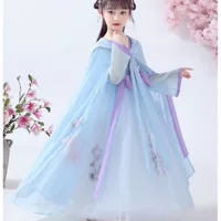 Лазурный плащ, с вышивкой