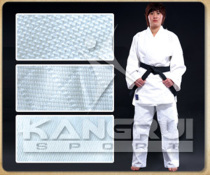 KJ153 Competition Judo Outfit White 1-5 # Pure Cotton Professional Fabric Reinforced Thick Brazilian Judo Conrad
