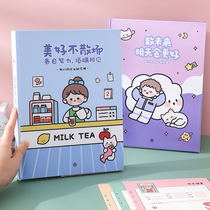 Classmates record elementary school students sixth grade trembles cute Net Red junior high school students graduation commemorative book creative female ins style personality High School students Korean version of Girl heart male graduation season loose page book message book