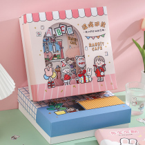 Primary School students sixth grade classmate record gift box Graduation Album female creative personality trembles Net red ins style simple Korean version of loose-leaf junior high school students male boxed graduation season loose-leaf message book