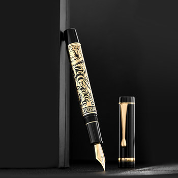 [Original Design] Tramol Lion Dance Fountain Pen for Men, High-End Student Calligraphy Practice Pen, Traditional Chinese Style, High Aesthetic Value, Personal Use Fountain Pen