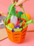 Семейная кухонная утварь, игрушка, флисовый набор материалов для детского сада, учебные пособия, DIY, деликатесы
