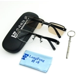 Натуральные стеклянные очки подходит для мужчин и женщин для пожилых людей