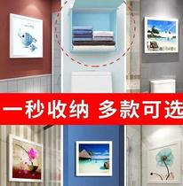 The cabinet for putting clothes waterproof wall-mounted clothes mural-proof hanger dust-proof cabinet waterproof cabinet clothes