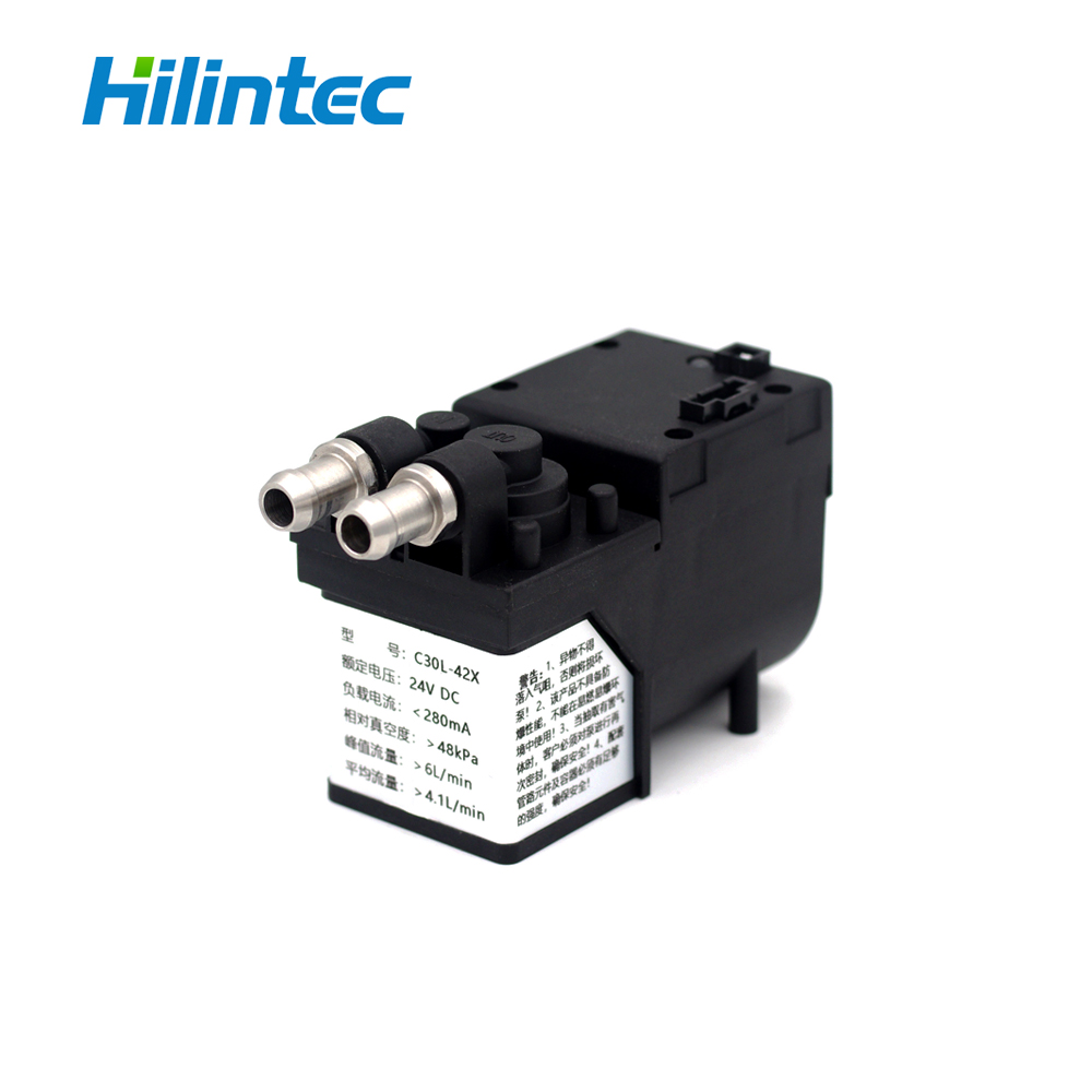 Micro gas circulation pump 3D inkjet printing micro pump C30 knob speed vacuum pump 24V sampling pump