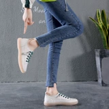 Кожаная белая обувь, подошва, универсальные туфли, из натуральной кожи, коллекция 2021