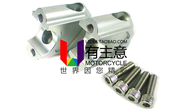BMW F700 F800GS 08-18 Tay lái nâng cao tay lái tăng phụ kiện sửa đổi chỗ ngồi đèn led xe máy