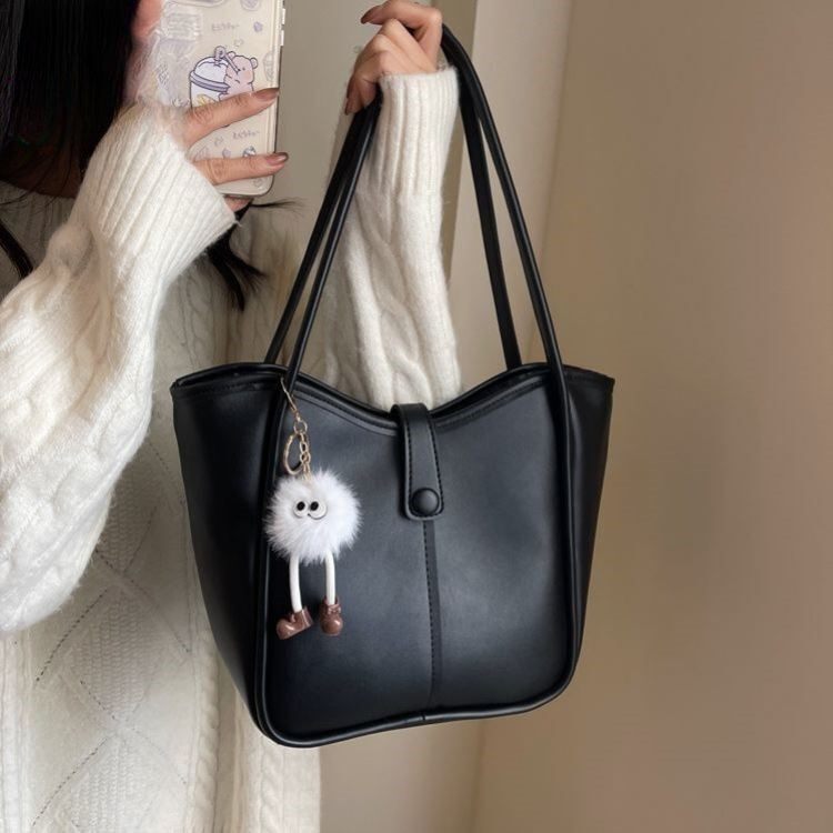 Tote Bag, Small Tote Bag, Structured and Three-Dimensional, Korean Style Commuter Tote Bag, Niche Light Tote Bag, Shoulder Bag