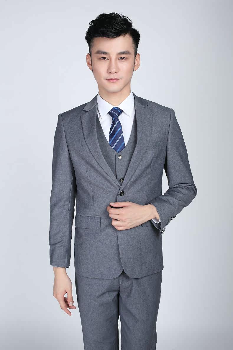 Costume homme en laine pour automne - Ref 1564711 Image 19