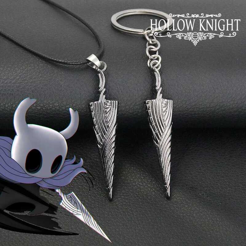 Hollow Knight Pure Bone Nail Large Metal Keychain Backpack Pendant Decoration Anime Peripheral Commemorative Gift