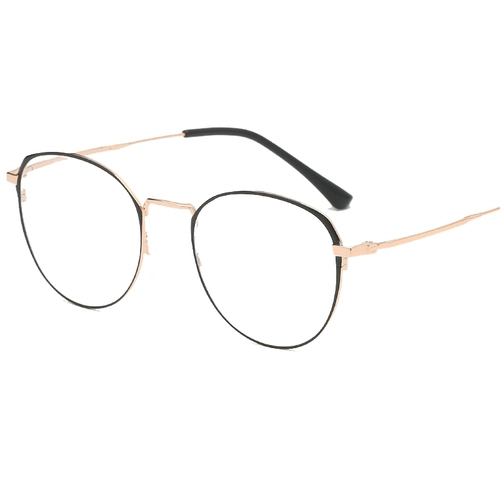 Студенты Myopia Super Super Light Cround Face Retro Box Han 200/300/400/500/600/700/800 градусов