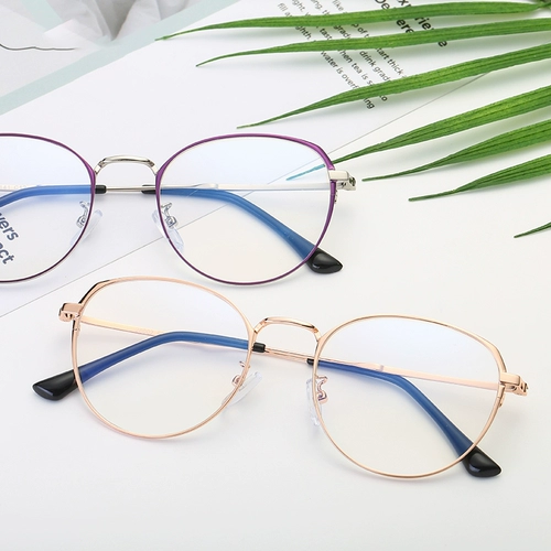 Студенты Myopia Super Super Light Cround Face Retro Box Han 200/300/400/500/600/700/800 градусов