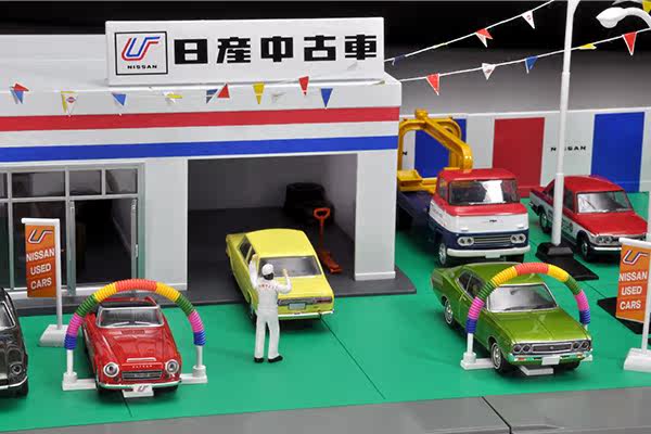 Tomytec Tlv 1 64 日產中古車二手車店場景nissan 04d 1月份 露天拍賣