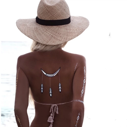 Пляжные аксессуары для путешествий для выхода на улицу, тату наклейки, Таиланд