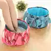Seaside self-driving travel business travel supplies artifact Travel non-essential storage bag Washing bag Women's portable washbasin