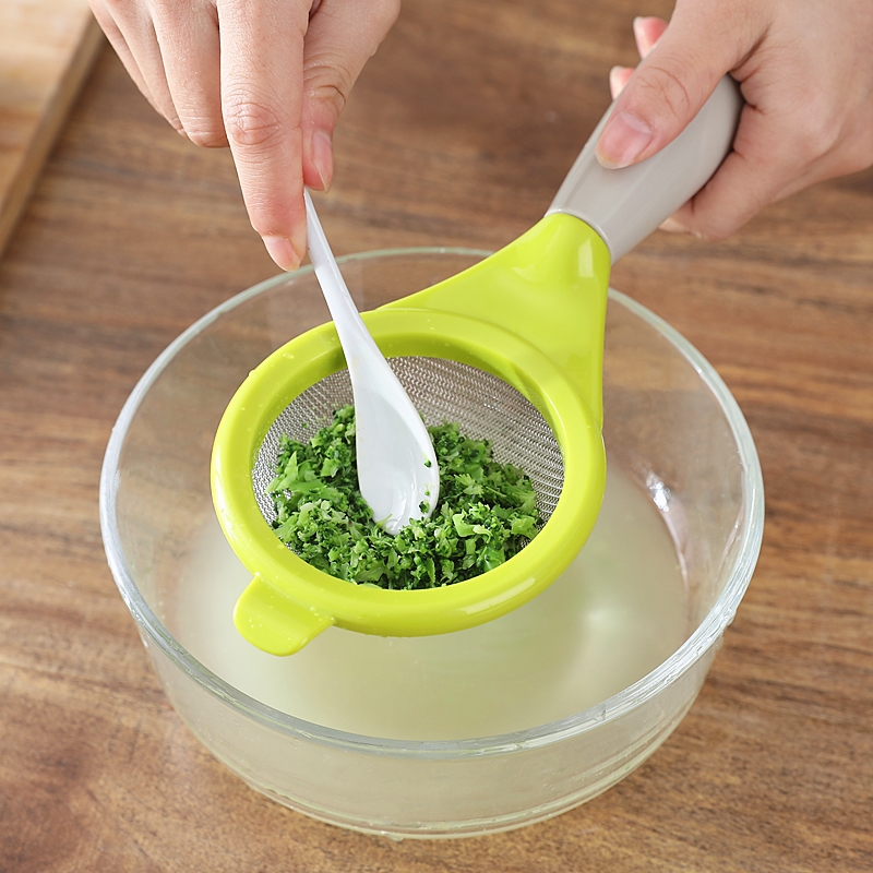 Wise able vertical baby complementary food filter screen soy milk baby vegetable juice puree Slag Divine Instrumental Eggs Leaking Spoon-Taobao