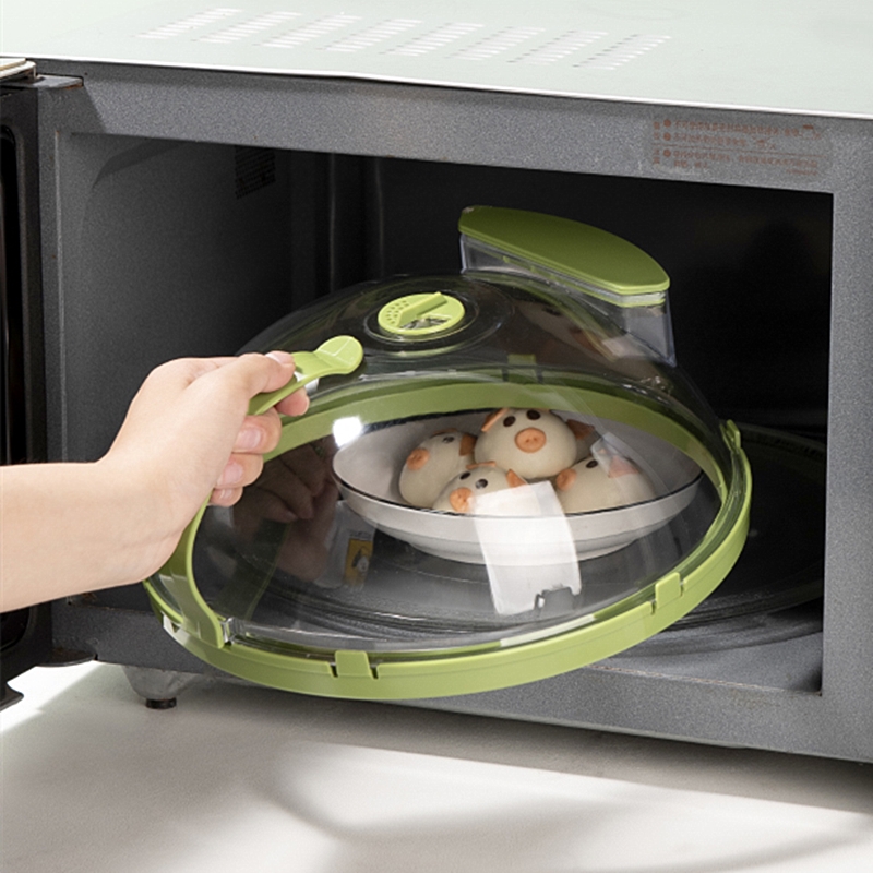 Microwave oven heating lid high temperature resistant and transparent plus anti-oil bowl cover hot meals moisturizing anti-splash special cover-Taobao