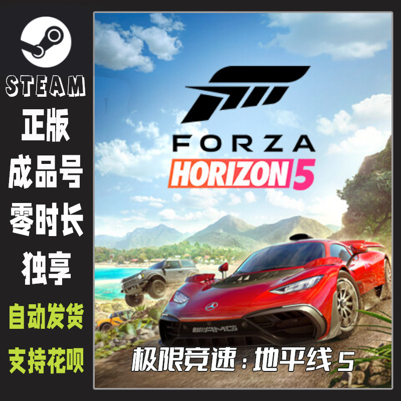 Forza Horizon 5 Steam Genuine Account, White Account/National Region Gift Forzahorizon5