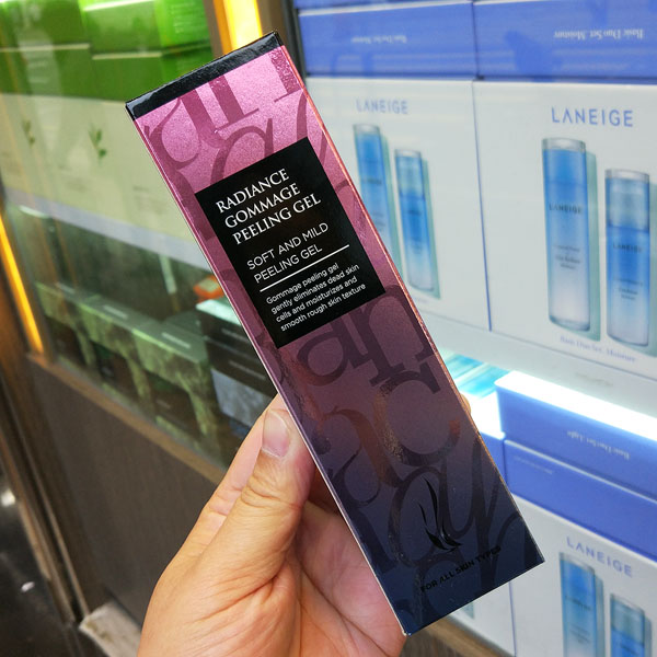 韩国正品 AHC 天然珍珠温和去角质洁面啫喱100ml 去死皮 孕妇可用