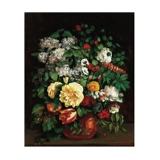 Франция Гюстав Курб Электронный начинается ландшафтный масляный материал пикселей