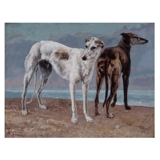 Франция Гюстав Курб Электронный начинается ландшафтный масляный материал пикселей