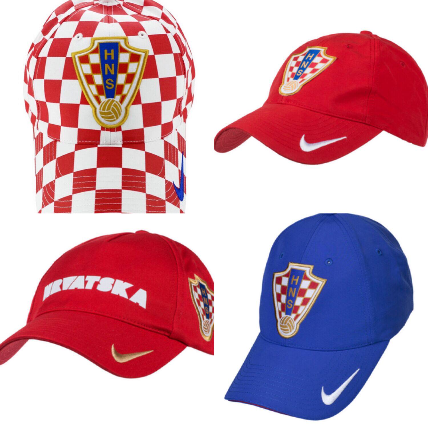 Nike Croatian national team football men's and women's hat baseball hat sun hat