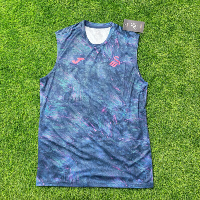Swansea 2324 Season Player Version Sleeveless Training Vest Football Uniform Unpopular Jersey