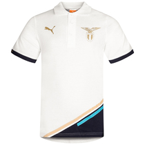 PUMA Lazio Serie A childrens football cotton short-sleeved polo shirt T-shirt