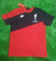 Premier League Red Army Liverpool 1819 Children and Teenagers Cotton Short Sleeve T-shirt Girls Can Wear