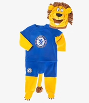 Official Chelsea baby mascot lion crawling suit Football suit one year old gift