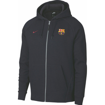 Nike Barca football jacket jacket mens 1819 barsaras hooded appearance suit 892452 XL yards