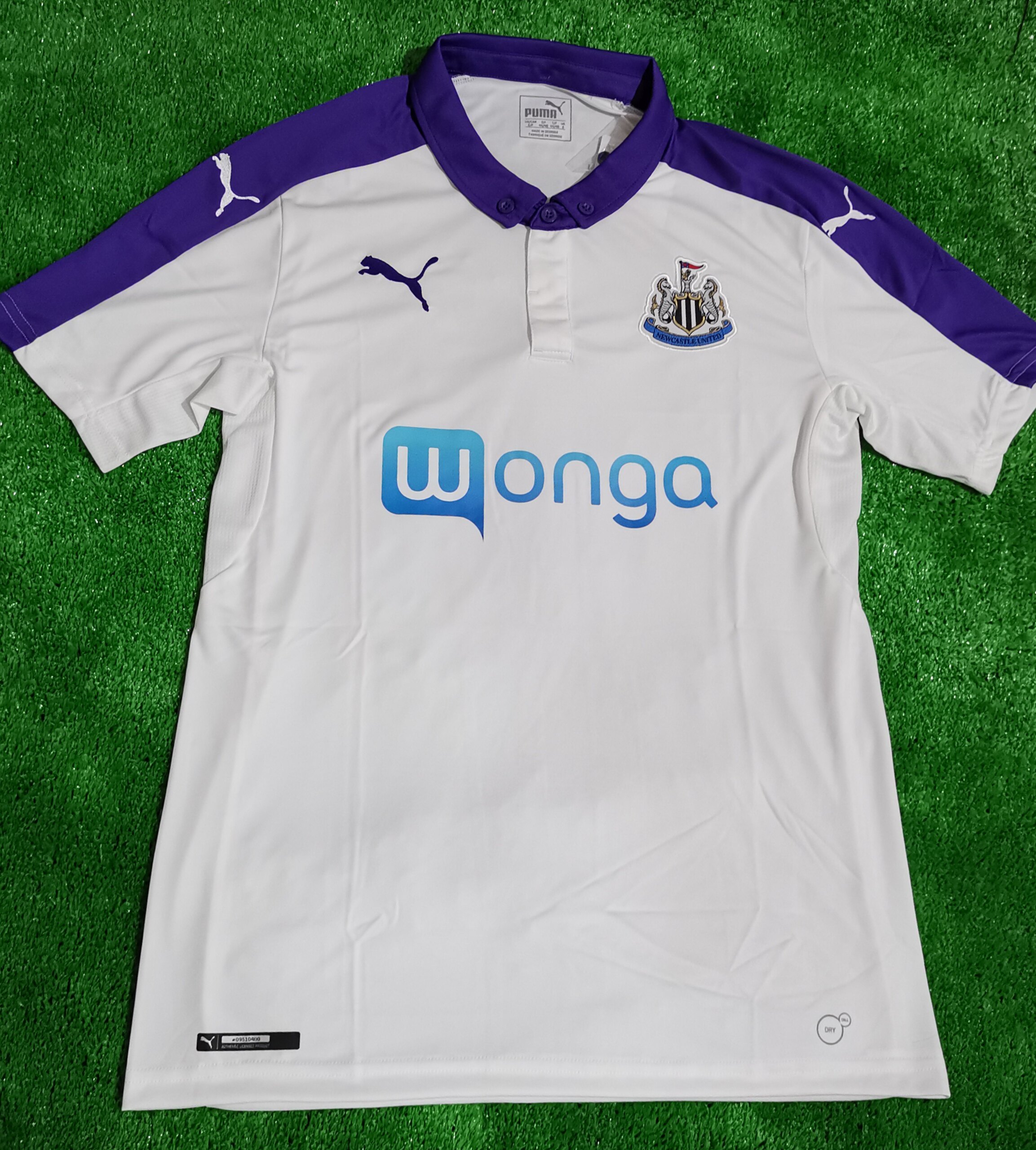 Newcastle 1617 away fans version short-sleeved jersey football jersey 750017 unpopular jersey