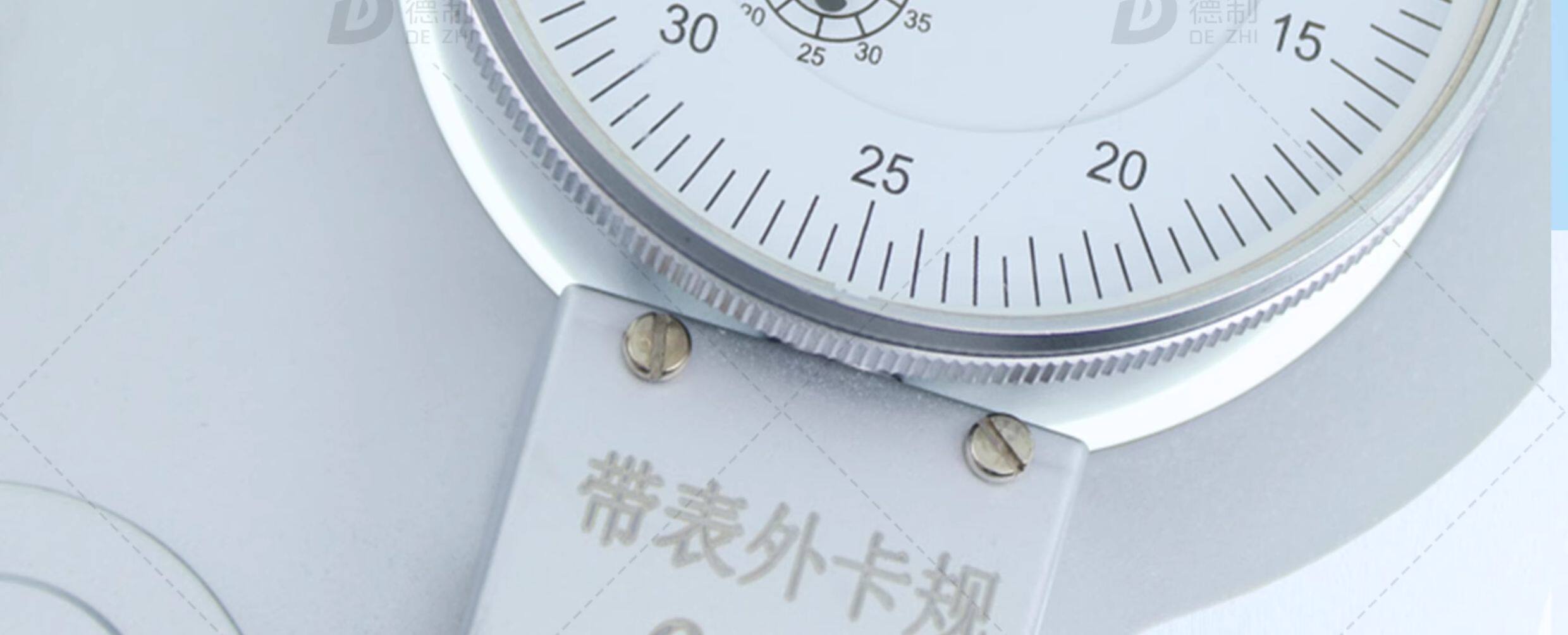 товар из китая 威海明辉带表外卡规高精度0-50mm内外卡钳对称式带表外径测厚规 Minghui