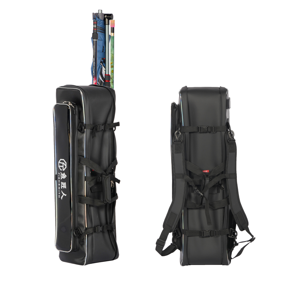 Fish craftsman fishing chair bag beam fishing chair storage increased thickened waterproof backpack portable (open design)