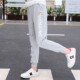 sweatpants Girls mỏng 2018 trẻ em mới của quần cắt vào mùa xuân hè trẻ em lớn và cô gái mùa thu quần tây giản dị.