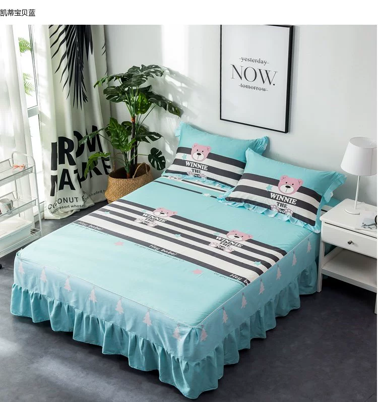 Bông một mảnh giường bông bedspread váy 1,8 m 1,5 .0m giường đôi Simmons nệm bộ bảo vệ tay - Váy Petti